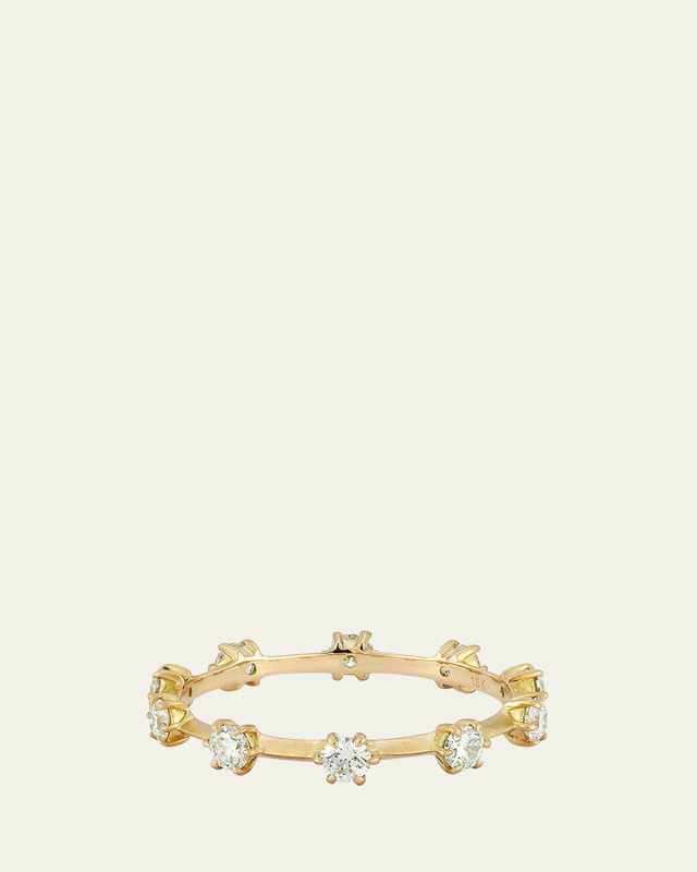 18K Yellow Gold Large Kismet Band